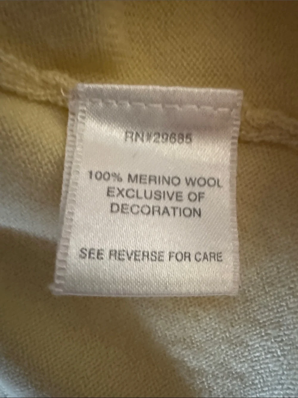 Pendleton Pale Yellow Ruffle-Neck Tank - Picture 5 of 7